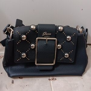 Guess Black Studded Women's Bag